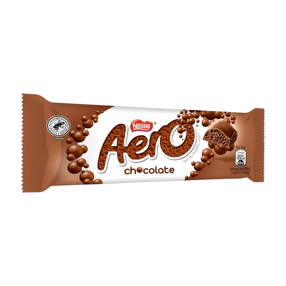 AERO Bubbly Milk Chocolate Bar 36g