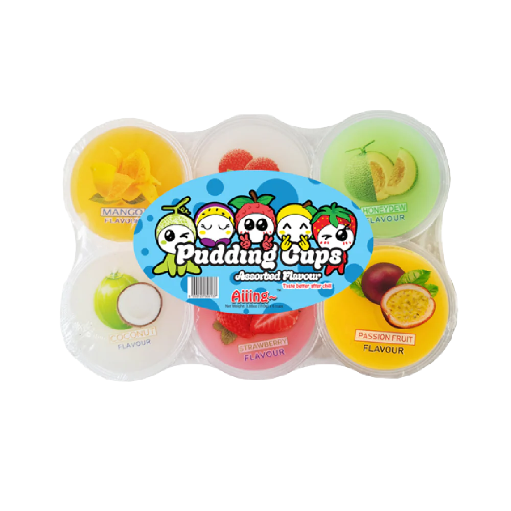 Aiiing Pudding - Assorted 660g (6pcs)