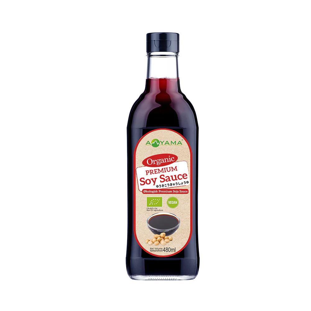 Aoyama Organic Premium Soy Sauce 480ml