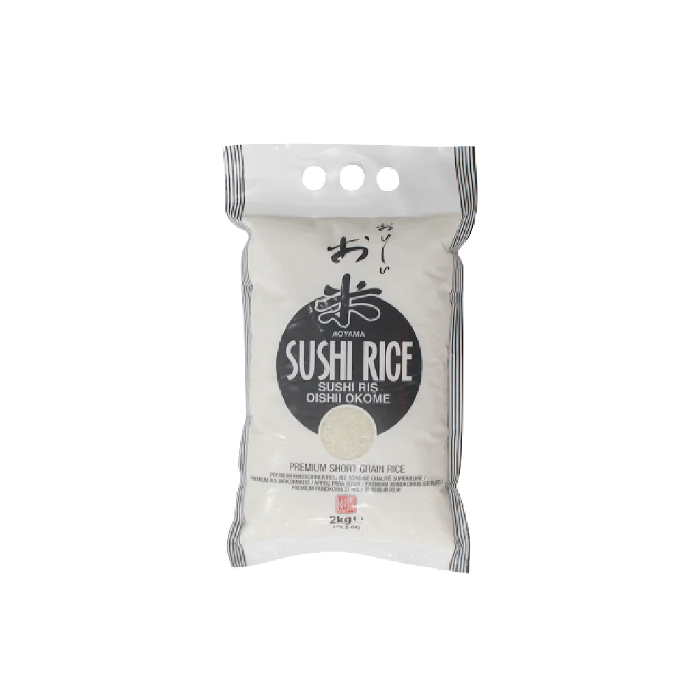 Aoyama Sushi Rice Short Grain 2kg (Case 5)