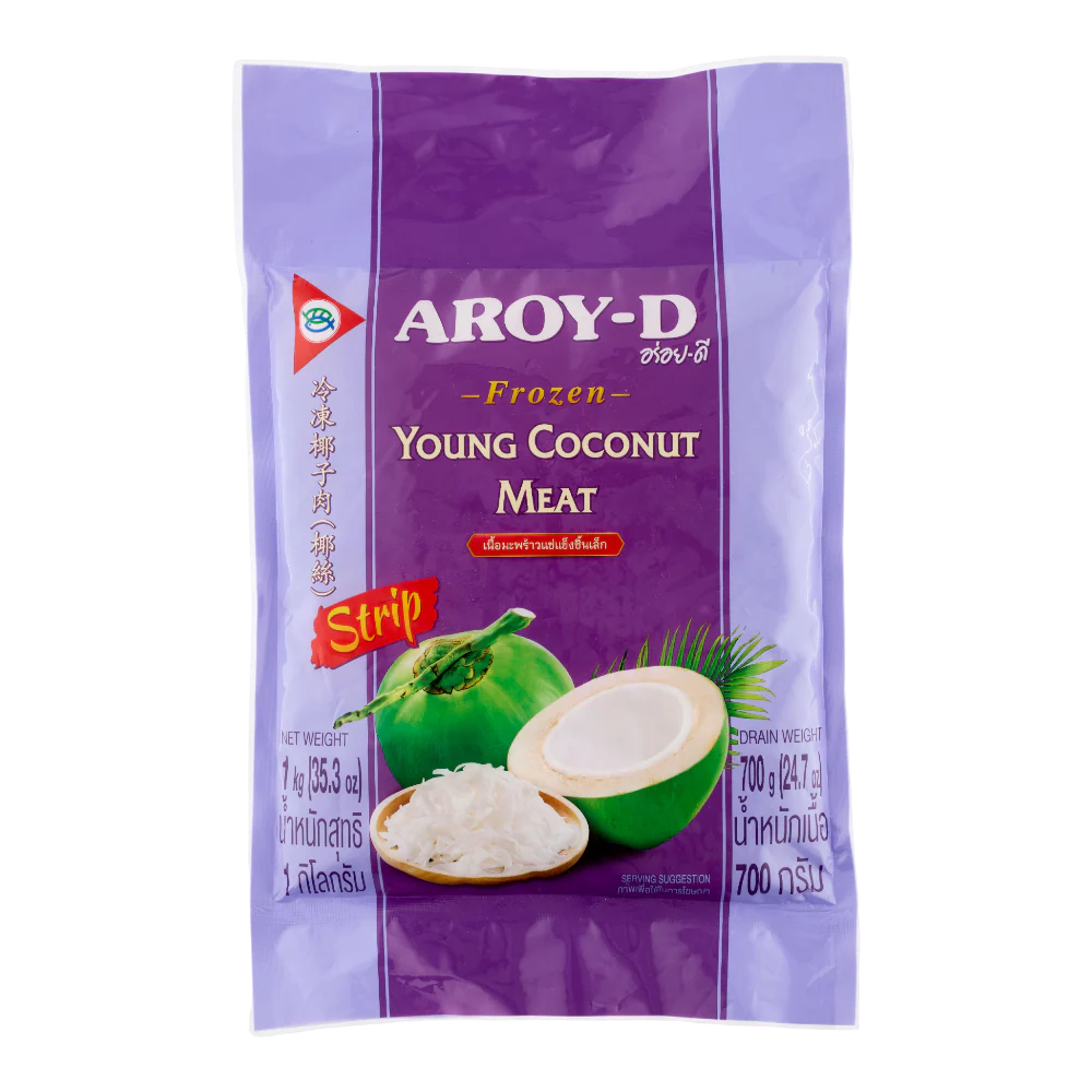 AROY-D Young Coconut Meat Strips 1kg
