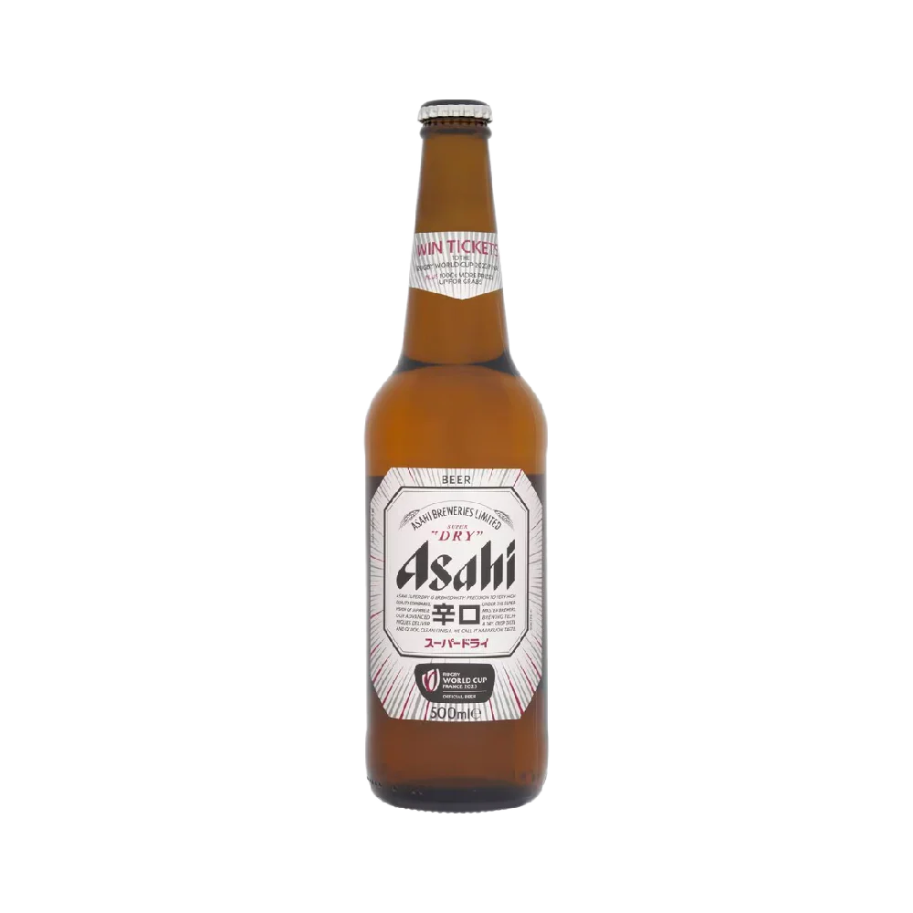 ASAHI Super Dry Beer Bottle 500ml