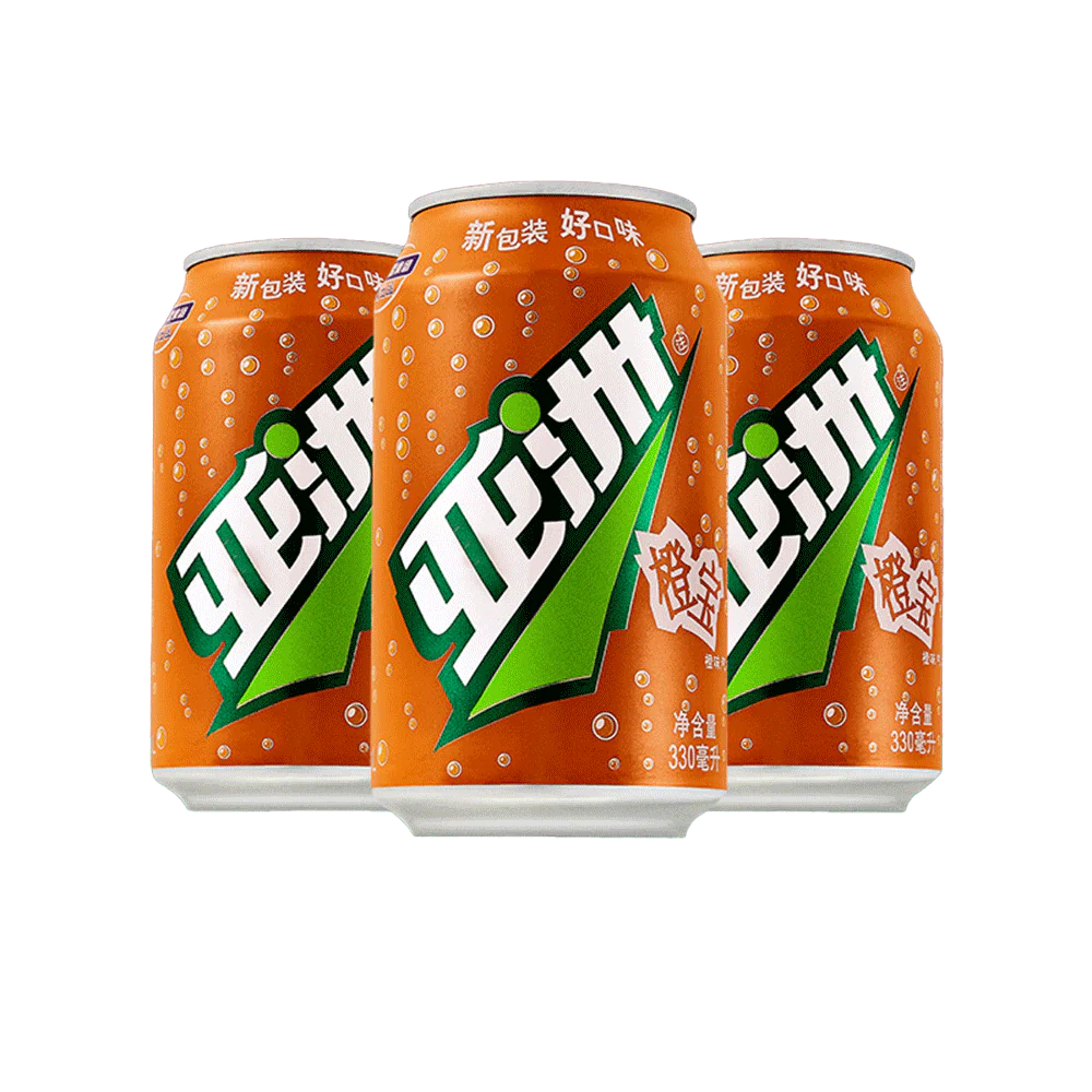 ASIA Shashi Soda Orange Flavour 330ml - Image 2