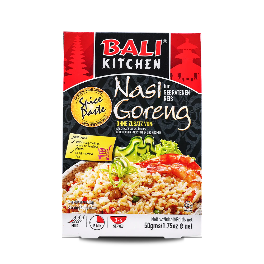Bali Kitchen Nasi Goreng (Fried Rice) Spice Paste 50g (Case 90)