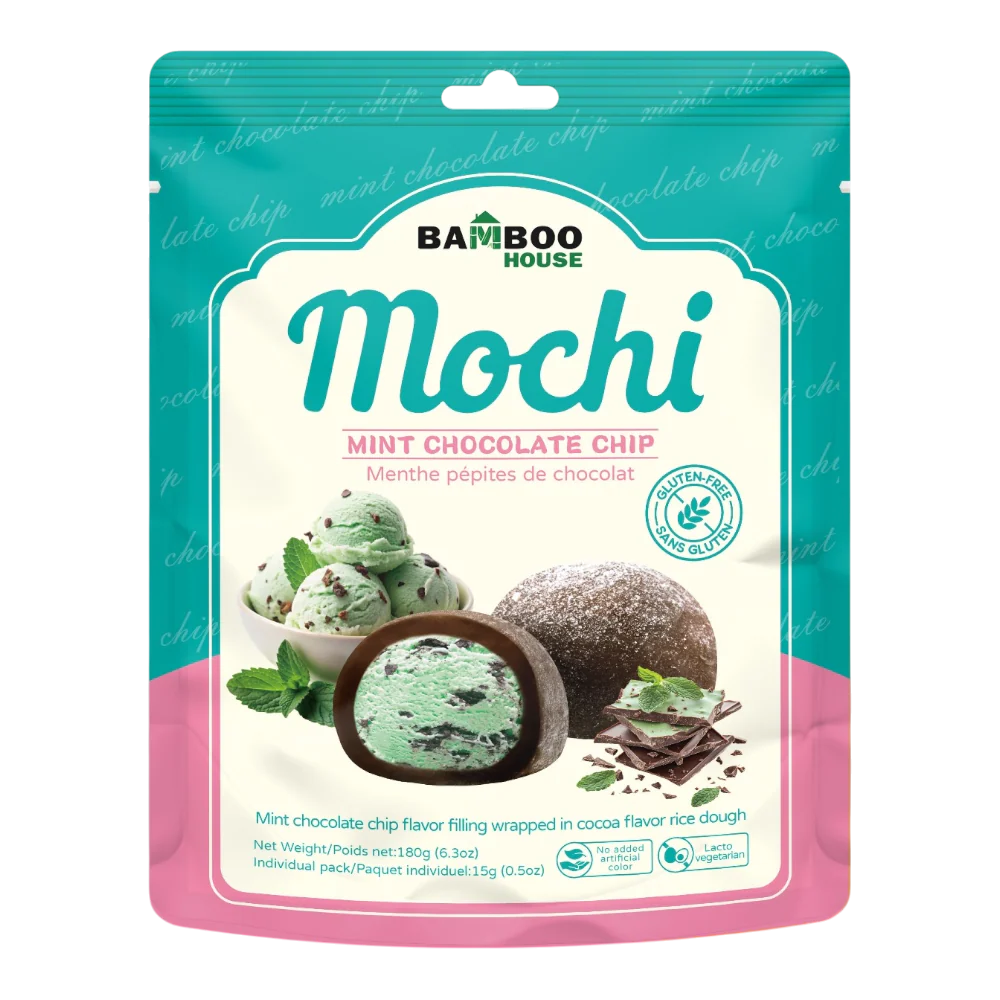 Bamboo House Mint Chocolate Chip Flavor Mochi 180g