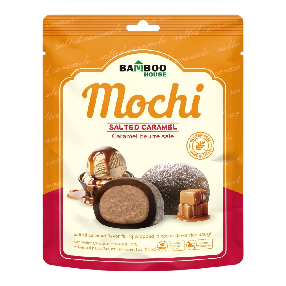 Bamboo House Salted Caramel Flavor Mochi 180g