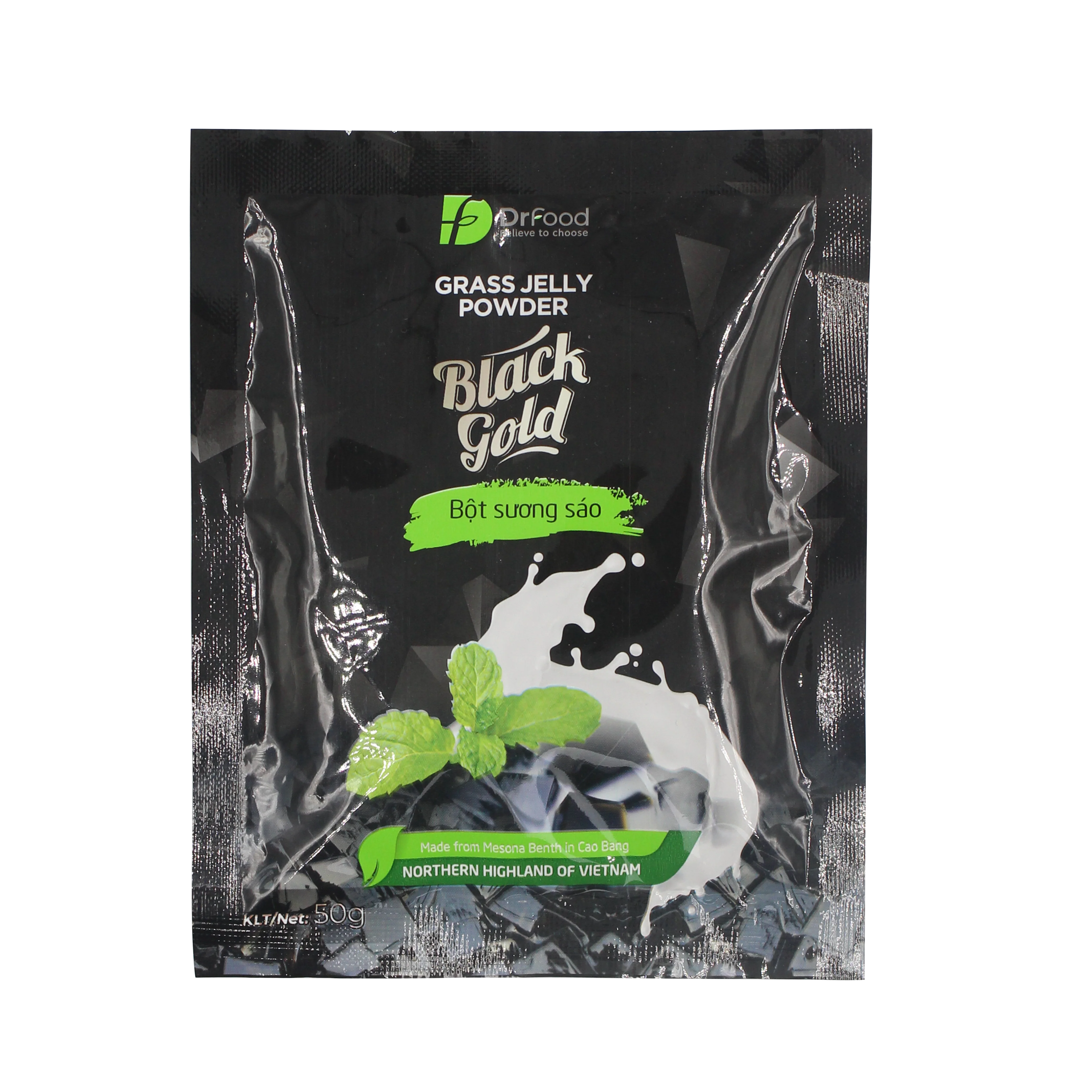 Black Gold Grass Jelly Powder 50g