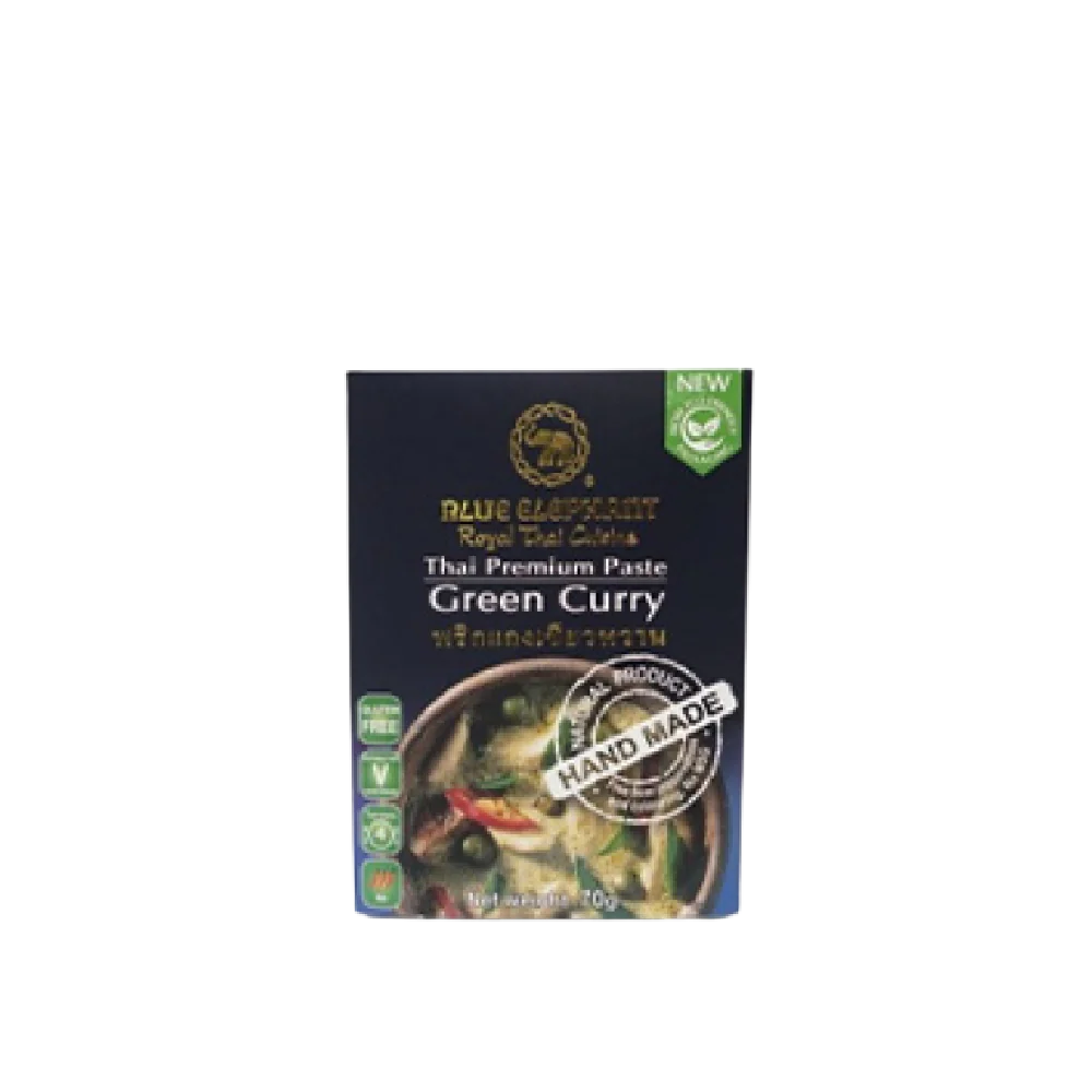 BLUE ELEPHANT Thai Premium Paste Green Curry 70g