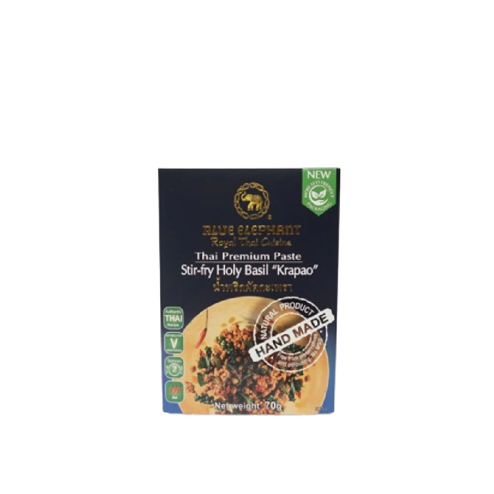 BLUE ELEPHANT Thai Premium Paste Stir-fry Holy Basil 70g