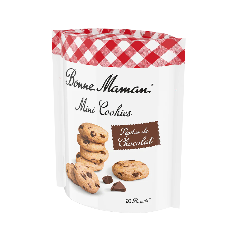 BONNE MAMAN Chocolate Chip Mini Cookie 100g - Image 3