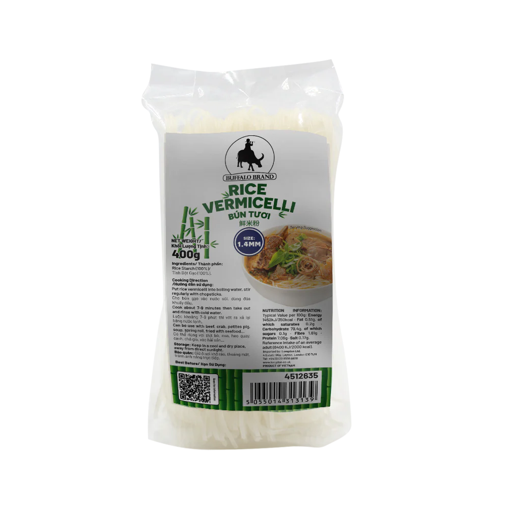 BUFFALO Rice Vermicelli 1.4mm 400g