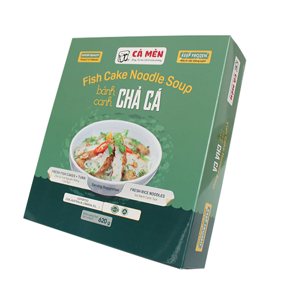 CA MEN Fish Cake Noodle Soup 620g (Frozen)