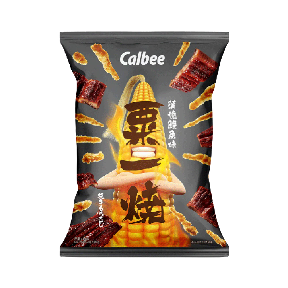CALBEE Grill A Corn Eel Kabayaki 80g