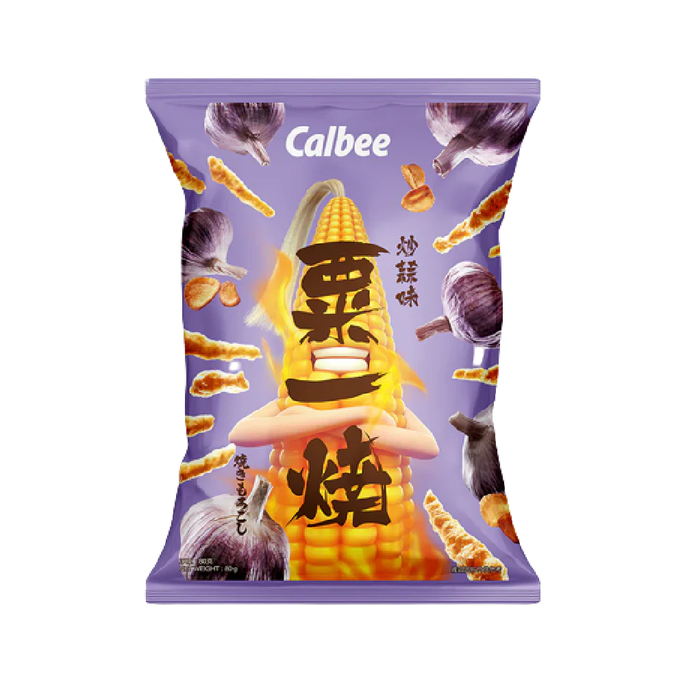 CALBEE Grill A Corn Garlic 80g