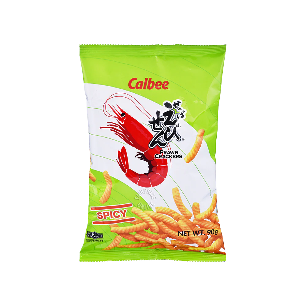 CALBEE Prawn Crackers Spicy 90g