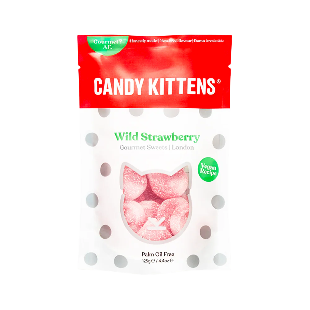 CANDY KITTENS Wild Strawberry 125g