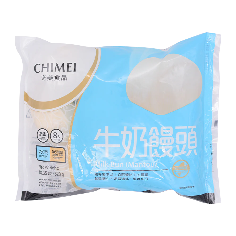 CHIMEI Milk Bun 520g (Frozen)