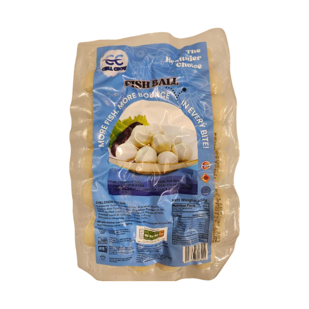 CHILL CHOW Family Pack Fish Ball 400g (Frozen)