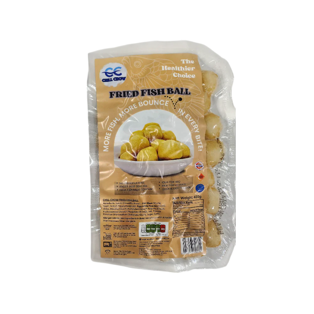 CHILL CHOW Family Pack Fried Fish Ball 400g (Frozen)
