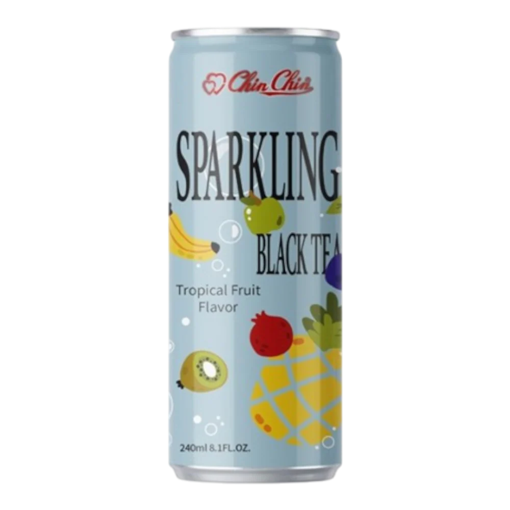 Chin Chin-Sparkling Black Tea (Tropical Fruit Flavor) 240ml