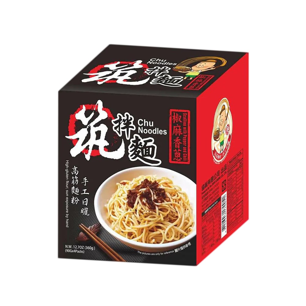 Chu Guan Miao Noodle Scallion with Pepper and Chilli 360g