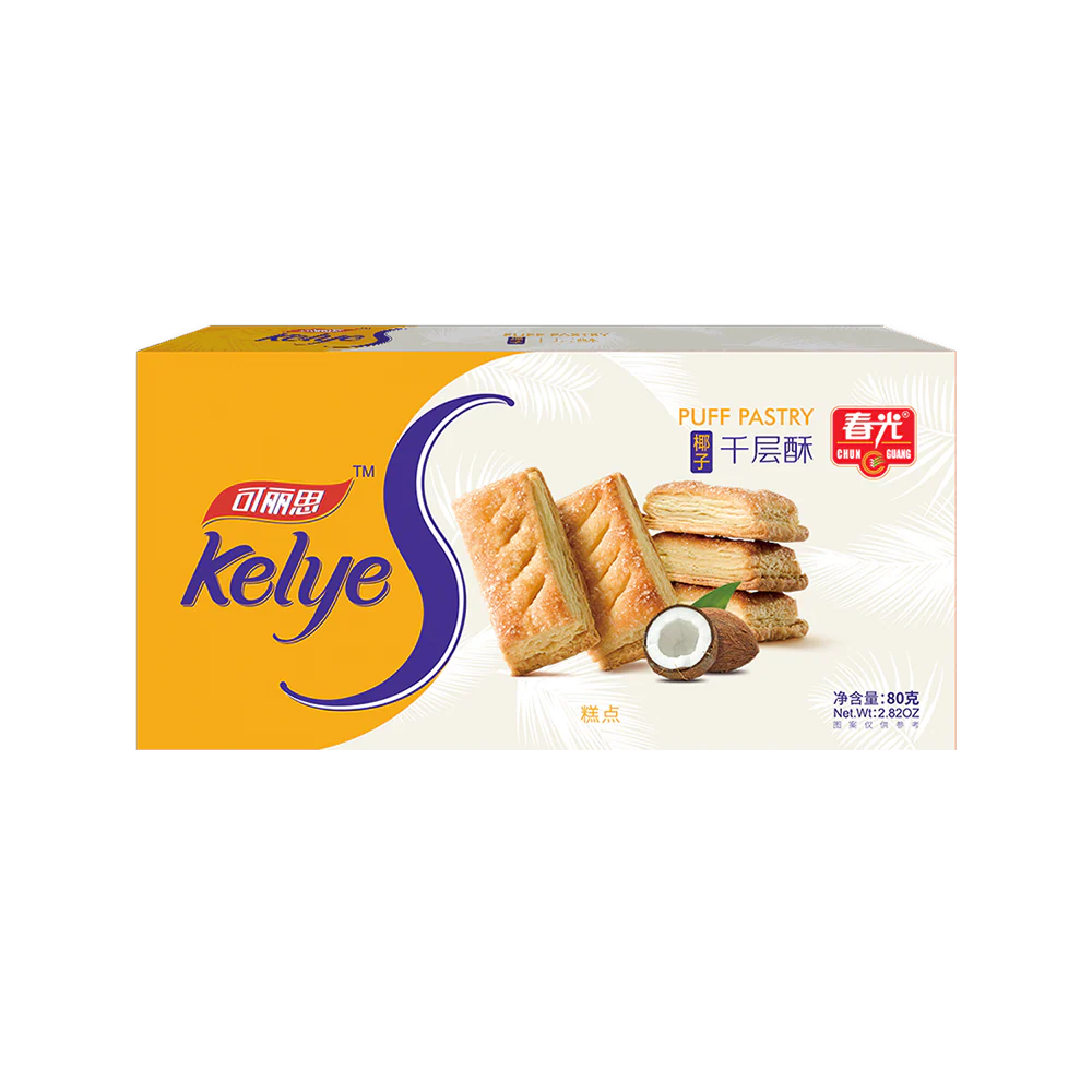 CHUNGUANG Coconut Puff Pastry 80g
