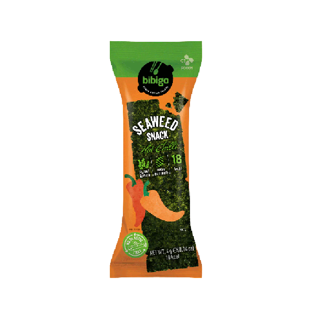 CJ BIBIGO Seaweed Snack Hot Chilli 4g