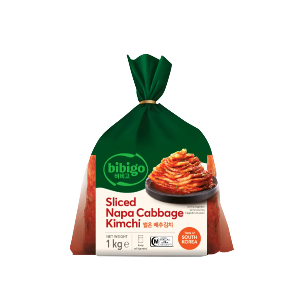 CJ BIBIGO Sliced Cabbage Kimchi 1kg (Chilled)