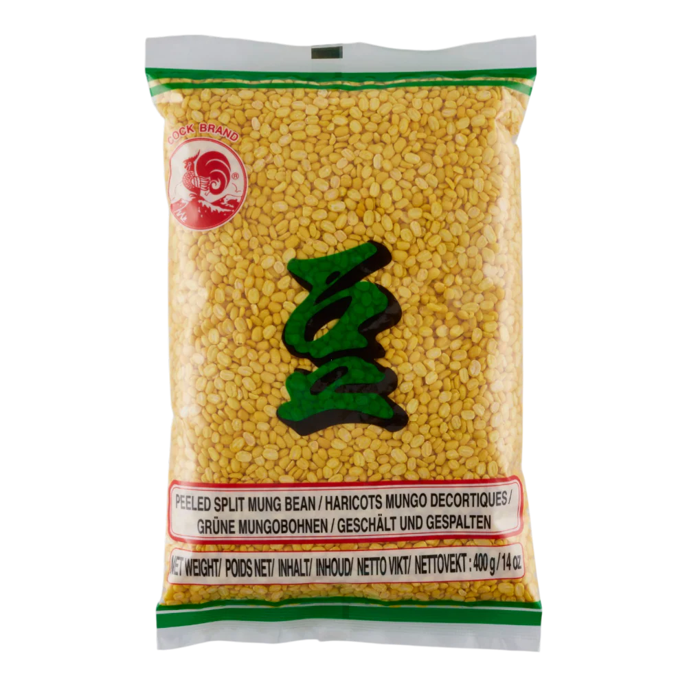 COCK BRAND Peeled Split Mung Bean 400g