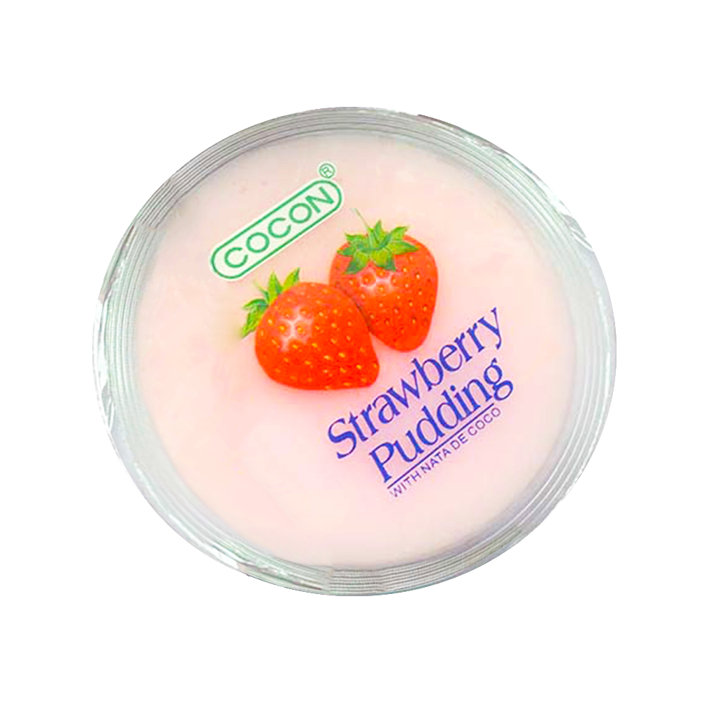COCON Nata de Coco Pudding - Strawberry 6pcs x 80g