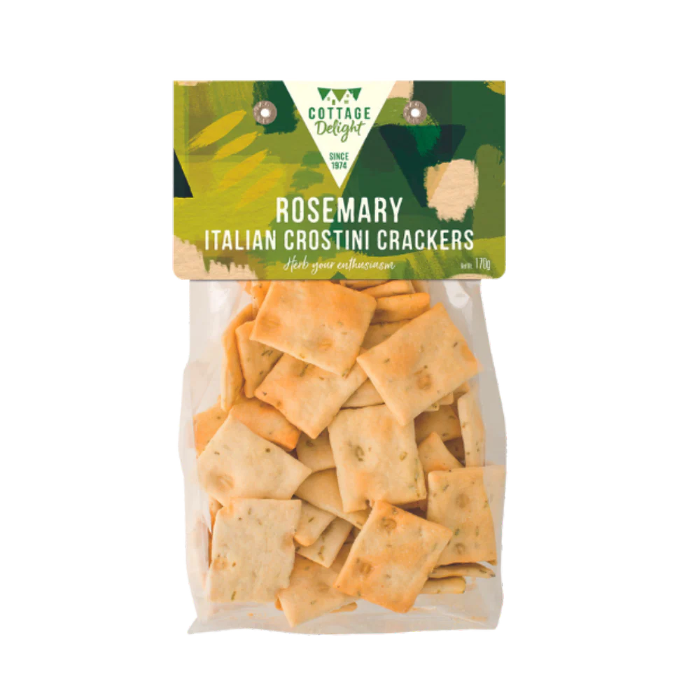 COTTAGE DELIGHT Rosemary Italian Crostini Crackers 170g