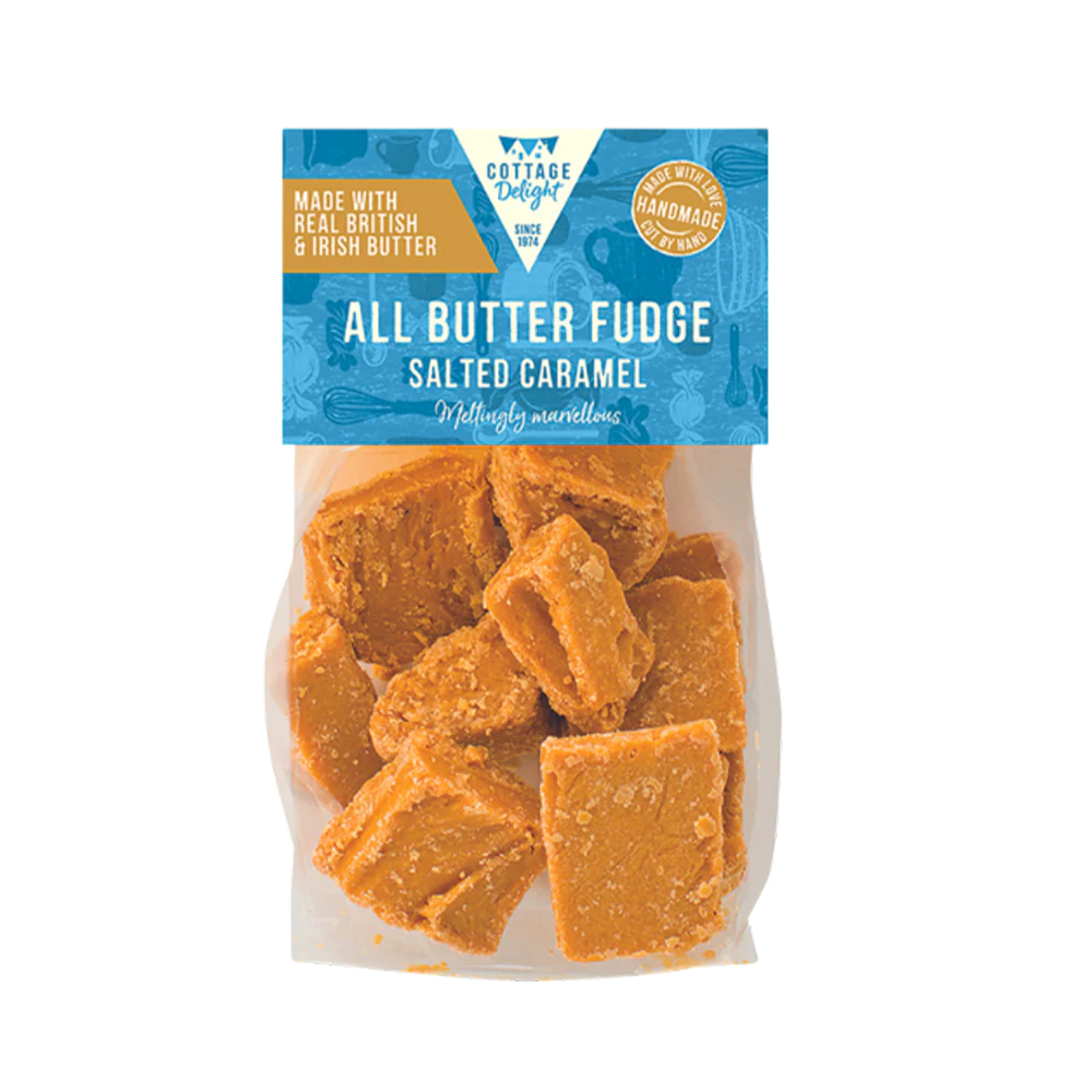 COTTAGE DELIGHT Salted Caramel All Butter Fudge 150g