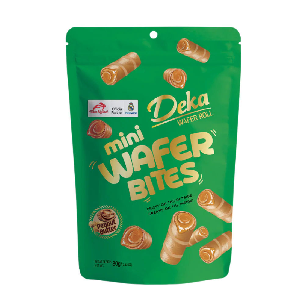 DEKA Mini Wafer Bites Peanut Butter 72g