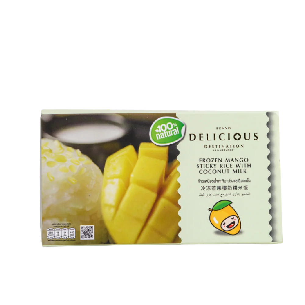 DELICIOUS Mango Sticky Rice with Coconut Milk 230g