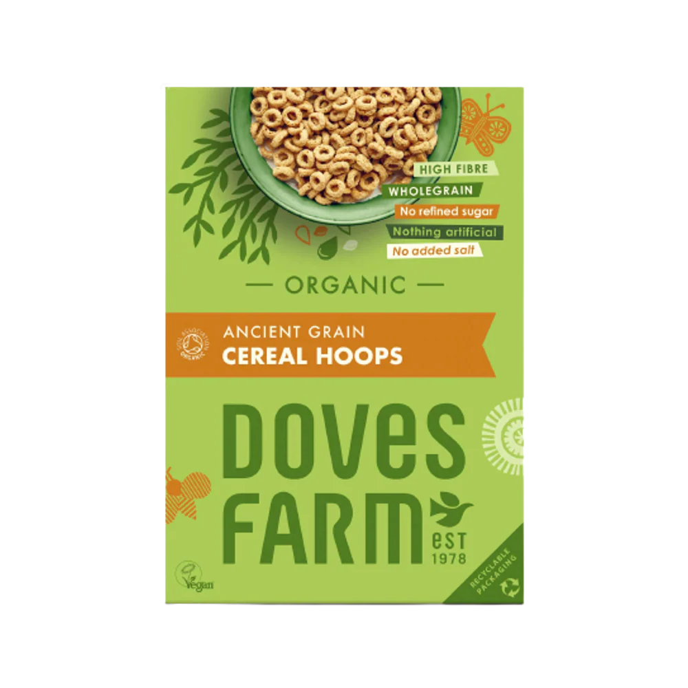 DOVES FARM Cereal Hoops 300g
