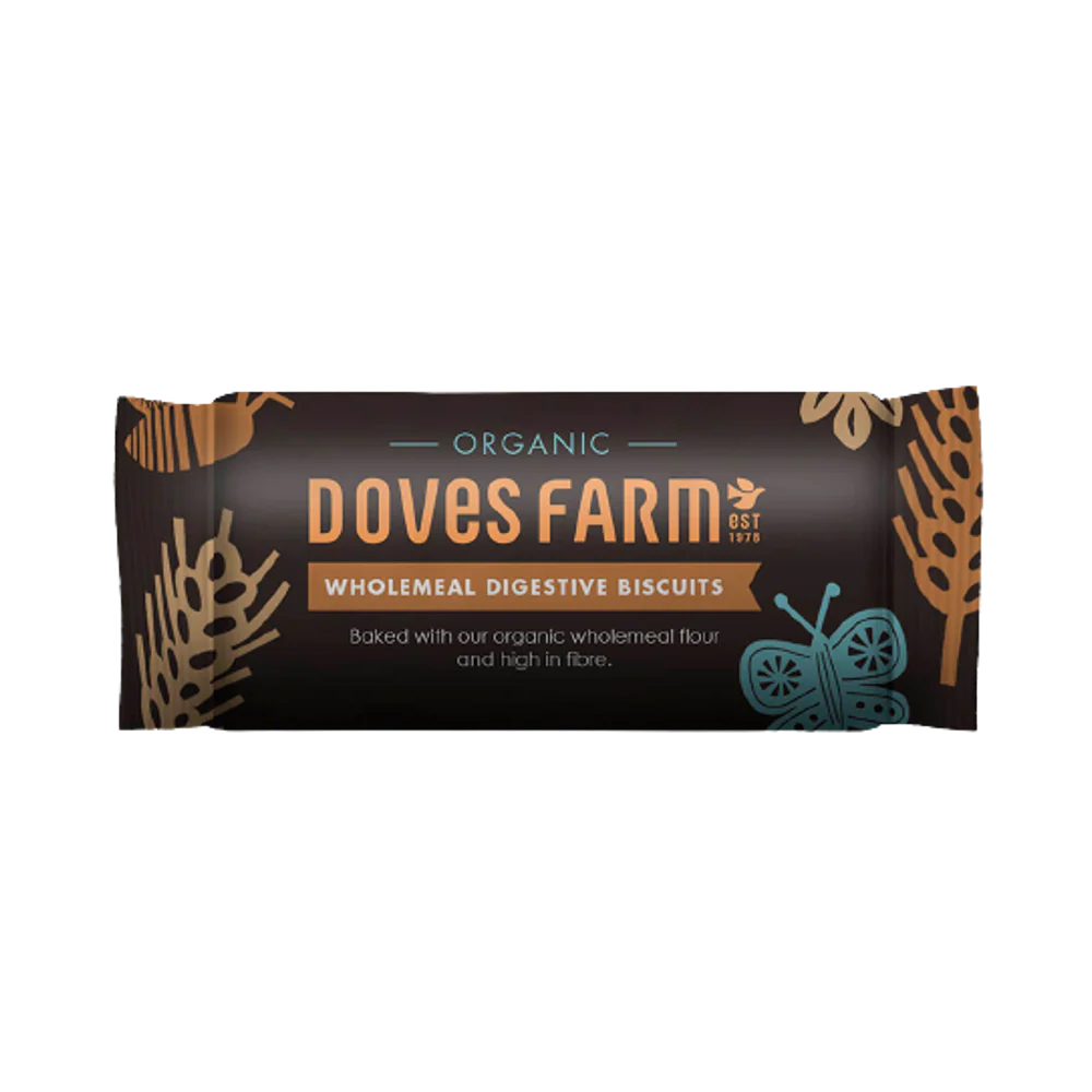DOVES FARM Wholemeal Digestive Biscuits 200g
