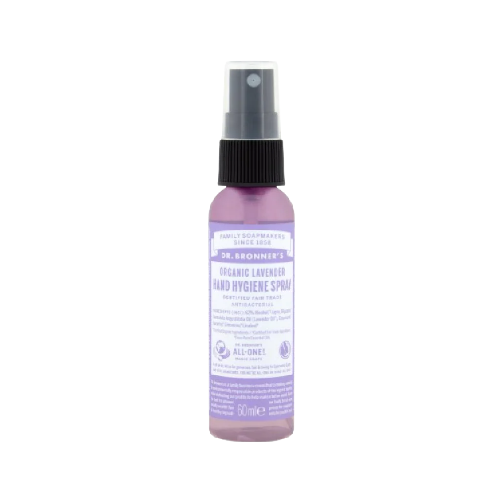 DR.BRONNER'S Organic Hand Hygiene Spray Lavender 60ml
