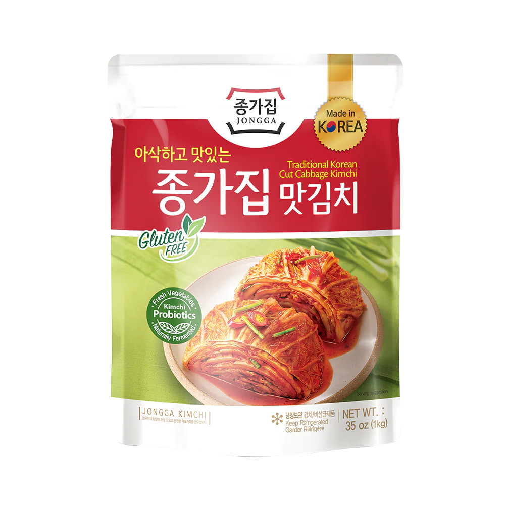 DS JONGGA Mat Sliced Cabbage Kimchi (Pouch) 1KG