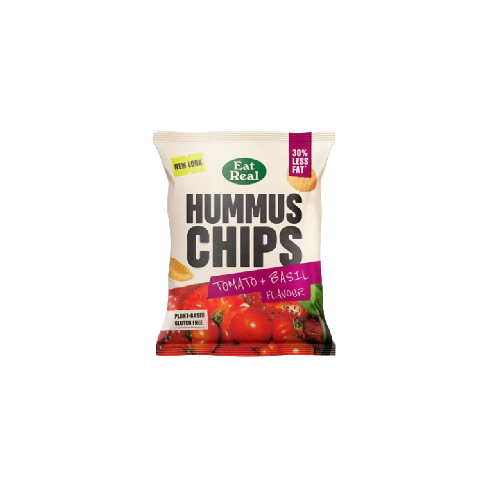 EAT REAL Hummus Chips Tomato & Basil 45g
