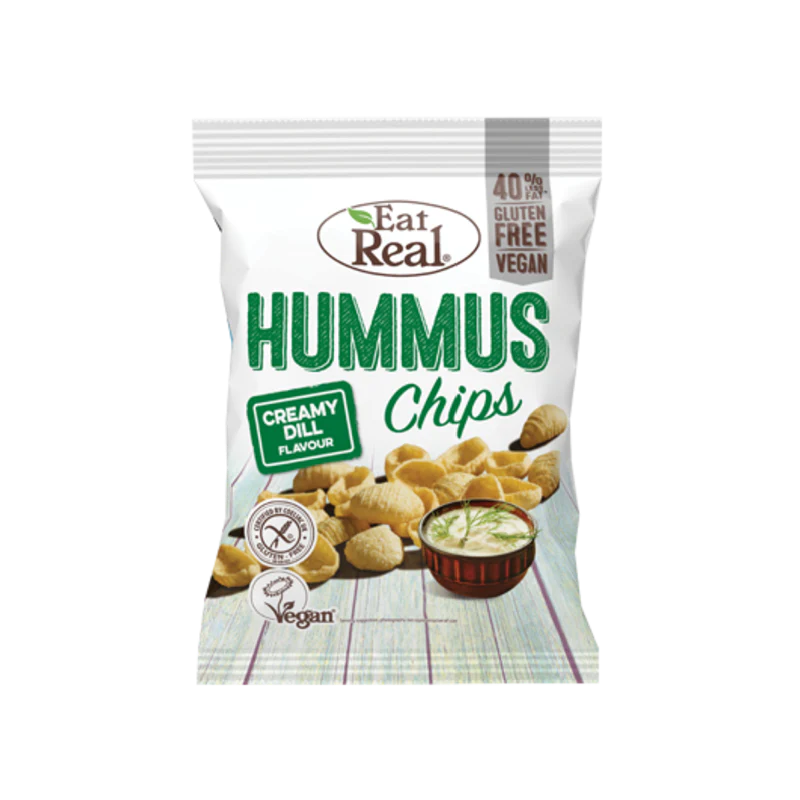 EAT REAL Hummus Creamy Dill Chips 135g