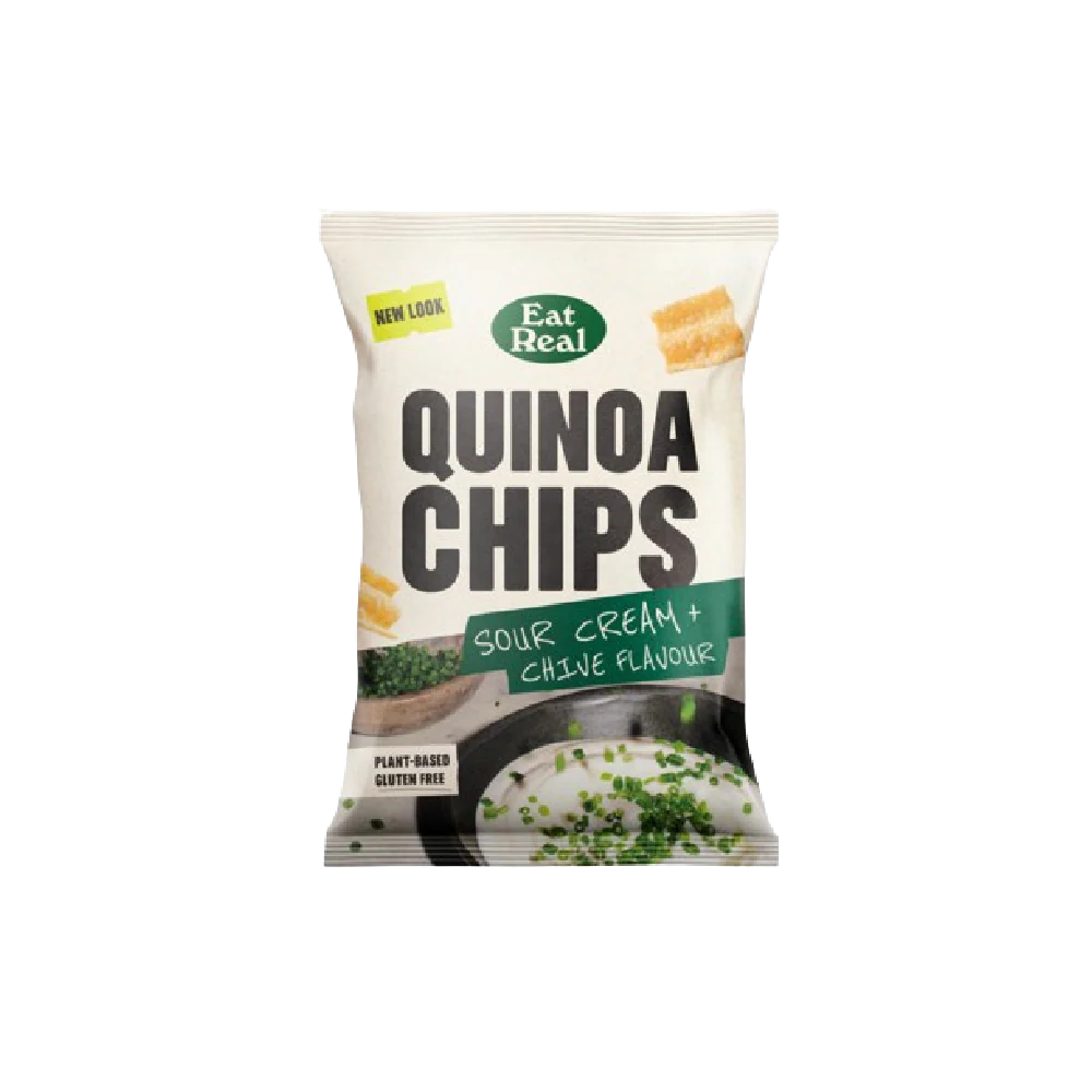 EAT REAL Quinoa Chips Sour Cream & Chive 90g