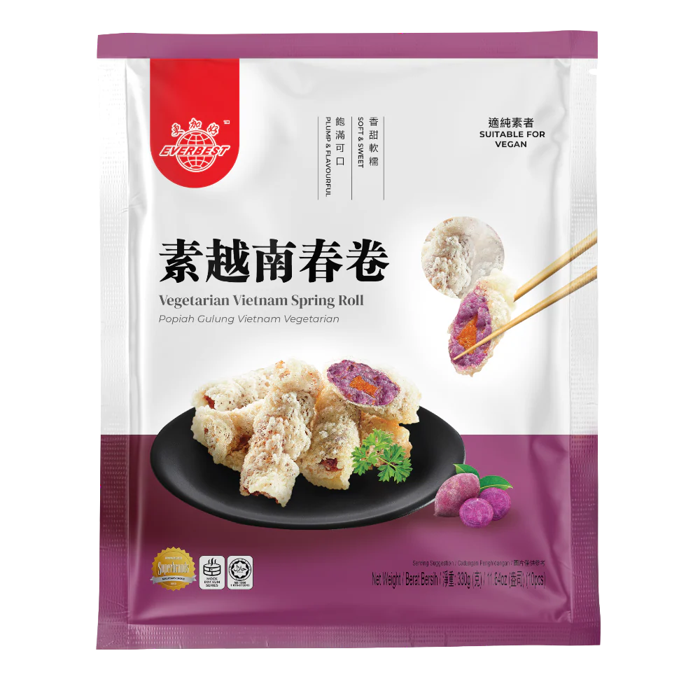 EVERBEST Vegetarian Vietnam Spring Roll 330g (Frozen)