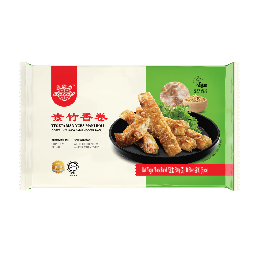 EVERBEST Vegetarian Yuba Maki Roll 300g (Frozen)