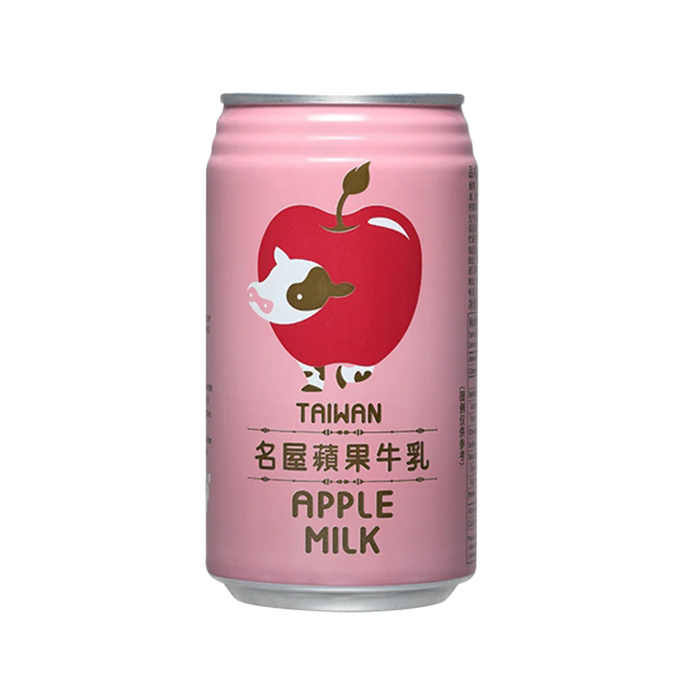 FAMOUS HOUSE Apple Milk Drink 340ml