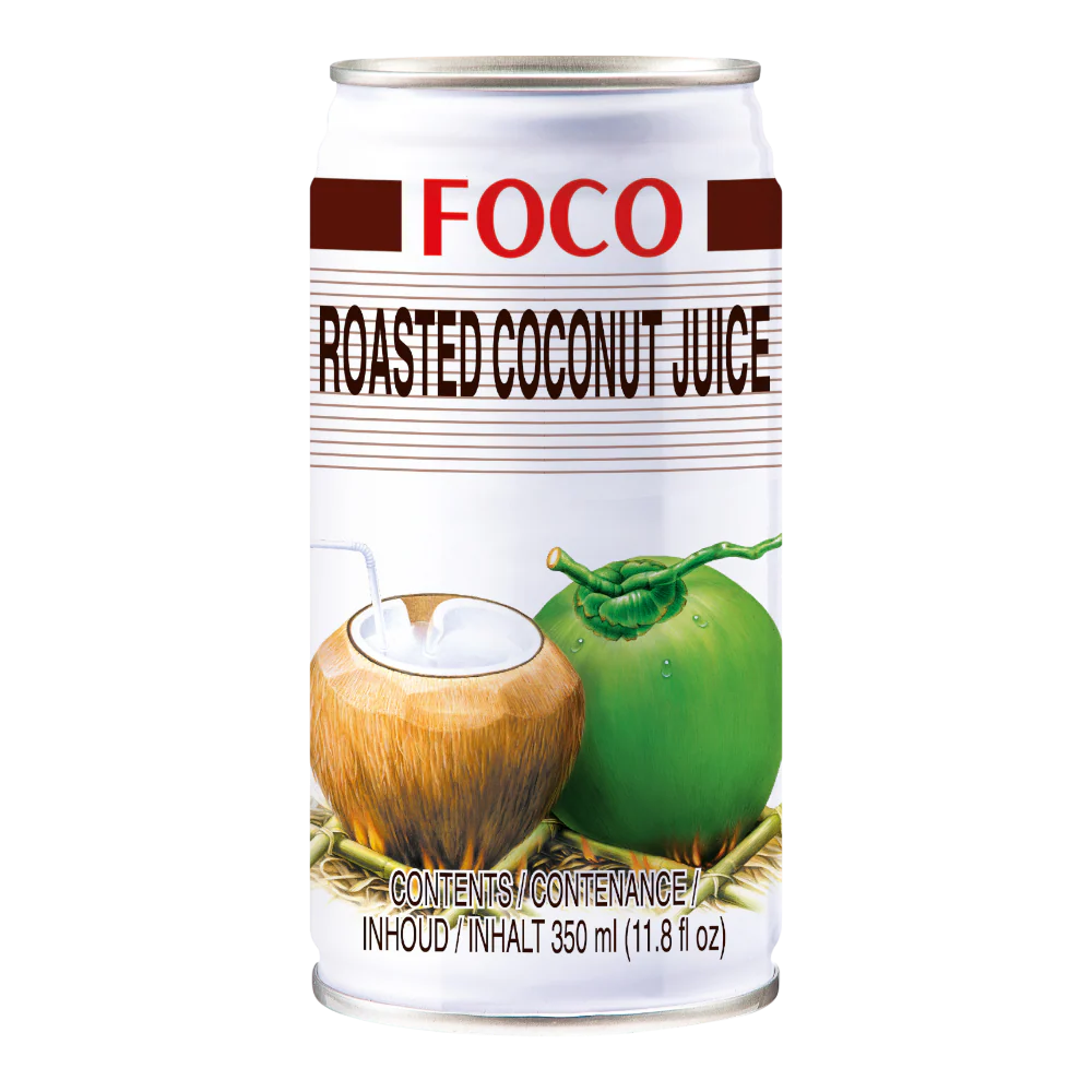 FOCO Roasted Coconut Juice 350ml (Case 12)