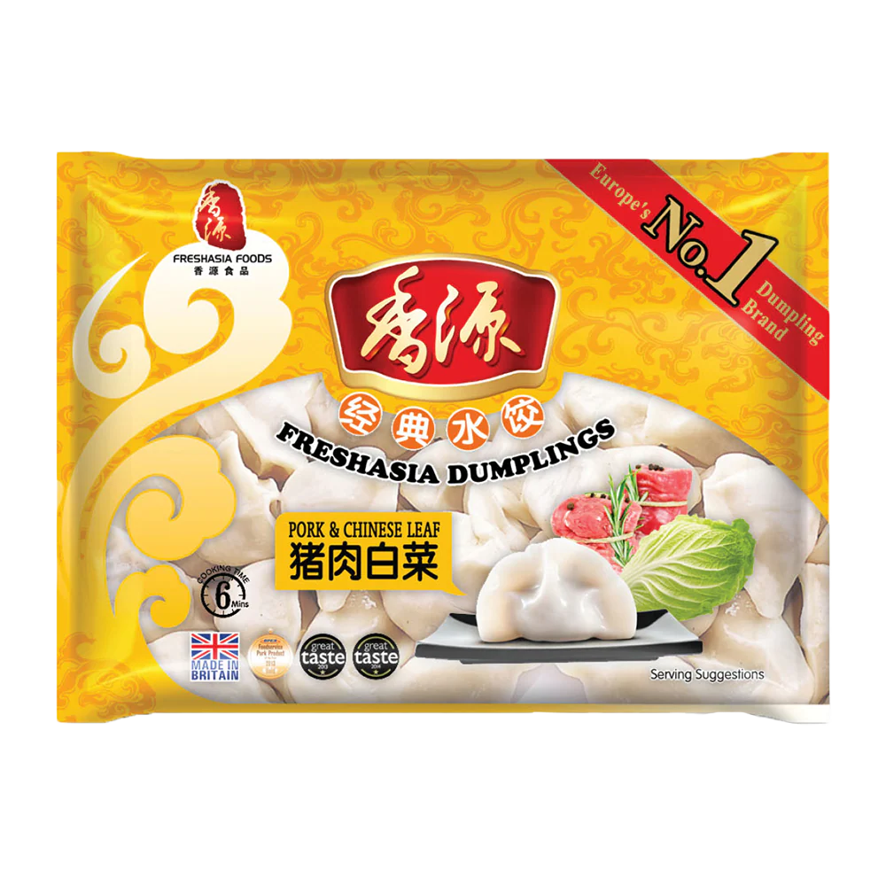FRESHASIA Pork & Chinese Leaf Dumplings 400g