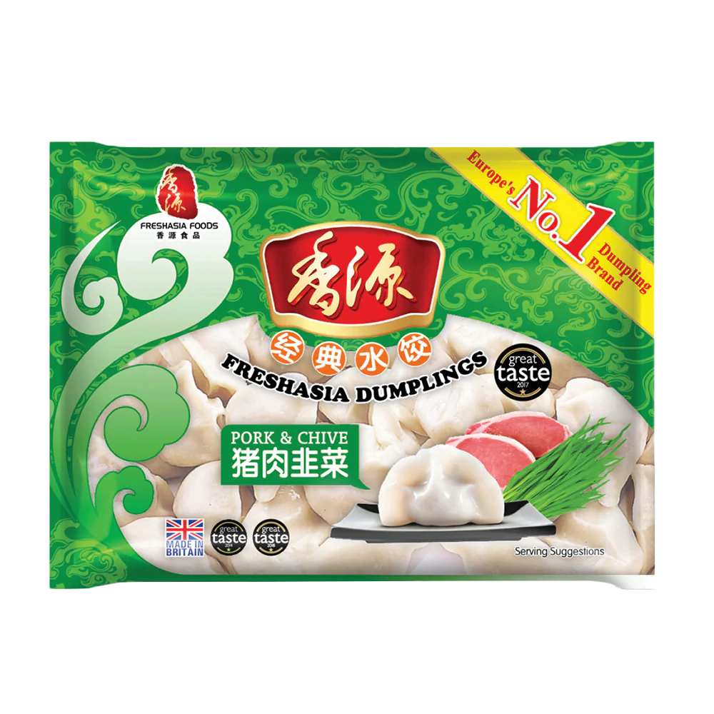 FRESHASIA Pork & Chive Dumplings 400g
