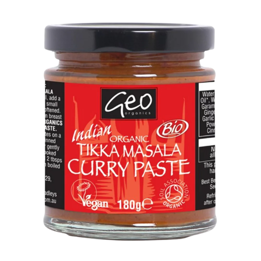 GEO ORGANICS Tikka Masala Paste 180g