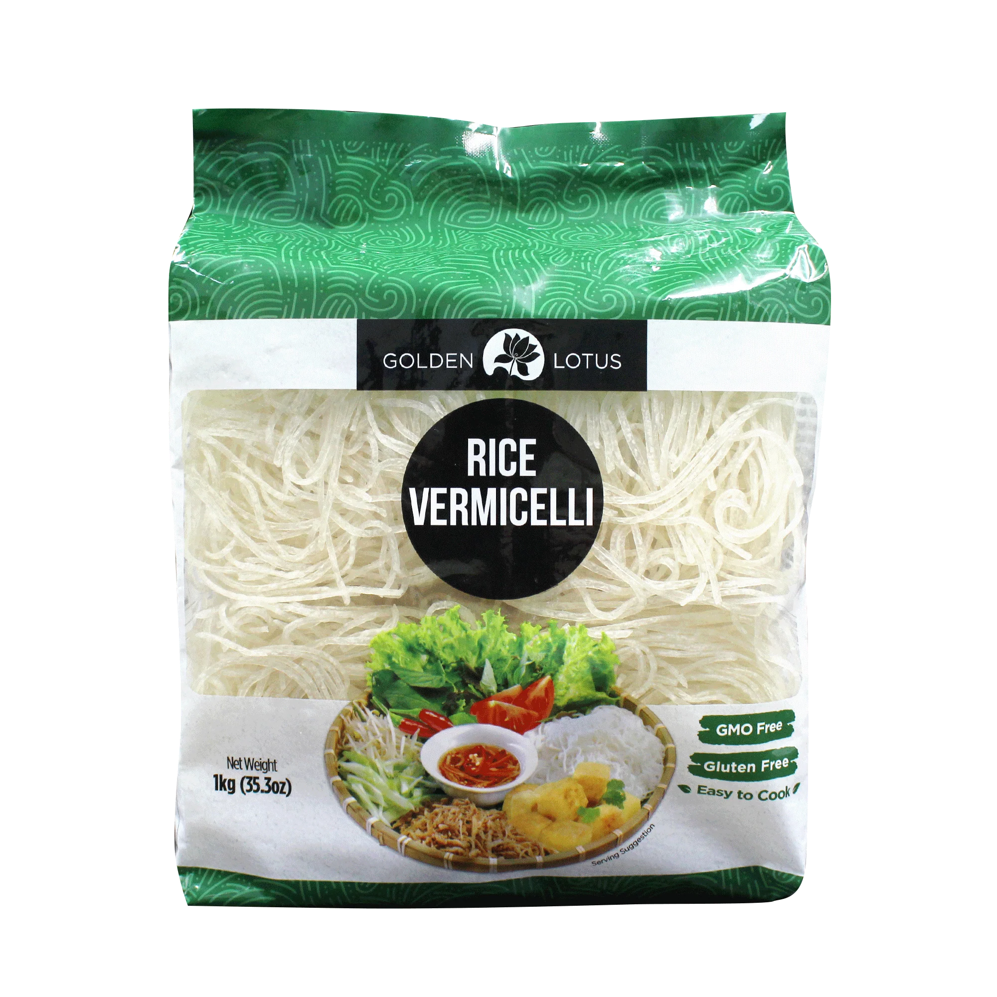 GOLDEN LOTUS Rice Vermicelli 1.2mm 1kg (Case 10)