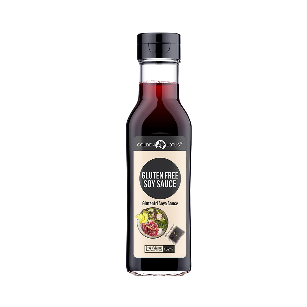 GOLDEN LOTUS Gluten Free Soy Sauce 152ml (Case 12)